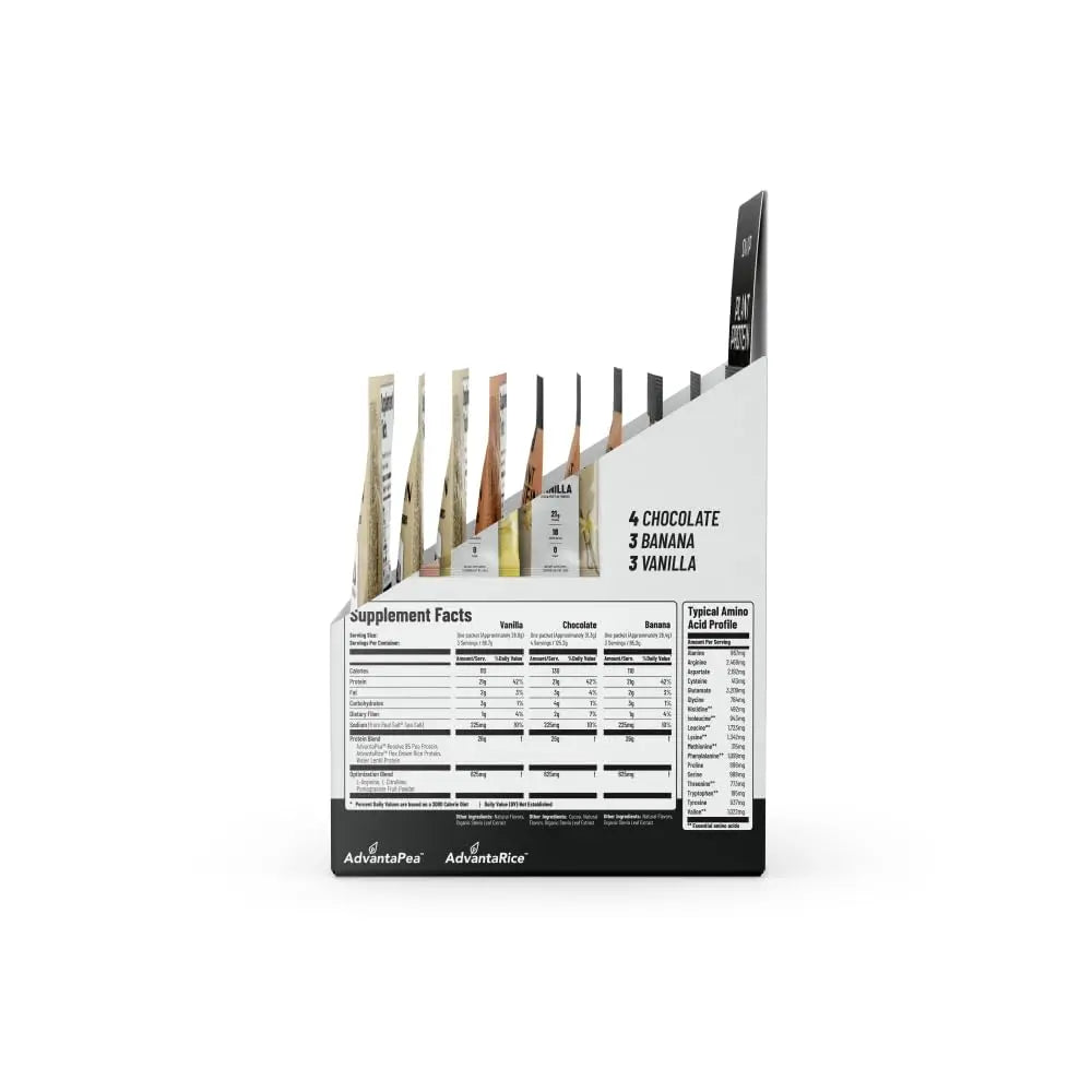 Snap Supplements 100% Plant Based Protein Powder Stick Packs with Nitric Oxide Booster Snap Supplements Au supplements