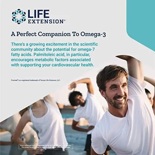 Provinal Purified Omega-7 - Daily Essential Omega 7 Fatty Acids Supplement, Palmitoleic Life Extension Au supplements