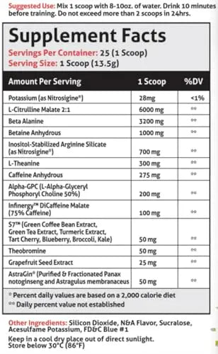 FRONTLINE FORMULATIONS Gauntlet Pre-Workout Powder, Explosive Workouts FRONTLINE FORMULATIONS Au supplements