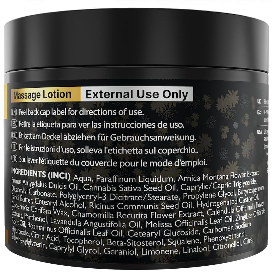5kind Extra Strong Arnica Cream for Bruising and Swelling 10.1 Fl Oz - Arnica Bruise Cream Extra Strength Fast Healing Thin Skin - High Concentration Arnica Montana Extract for Bruises-Natural Formula - TrustMedUSA