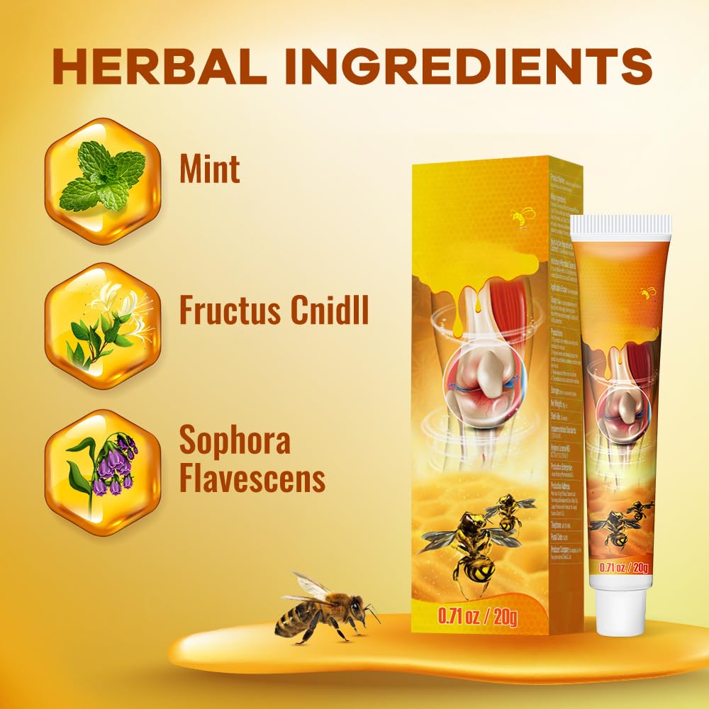 6 Pack Beevenom New Zealand Bee Venom Gel, Bee Venom Cream New Zealand Gel Joint Cream of Neck, Knee, Shoulder, Waist, Leg TW23 FEDRUGAO-1207-1 - TrustMedUSA