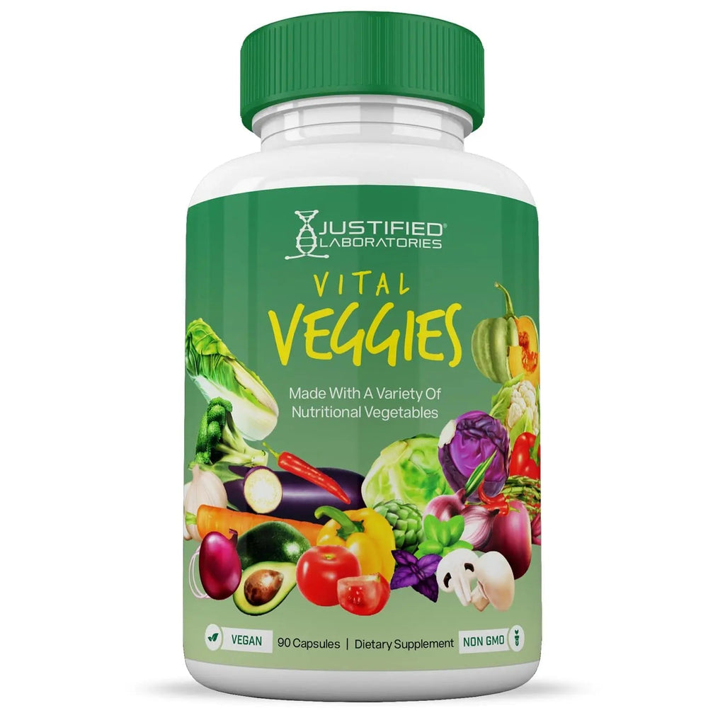 (6 Pack) Vital Fruits and Veggies Supplement Whole Food Red & Green Superfoods - TrustMedUSA