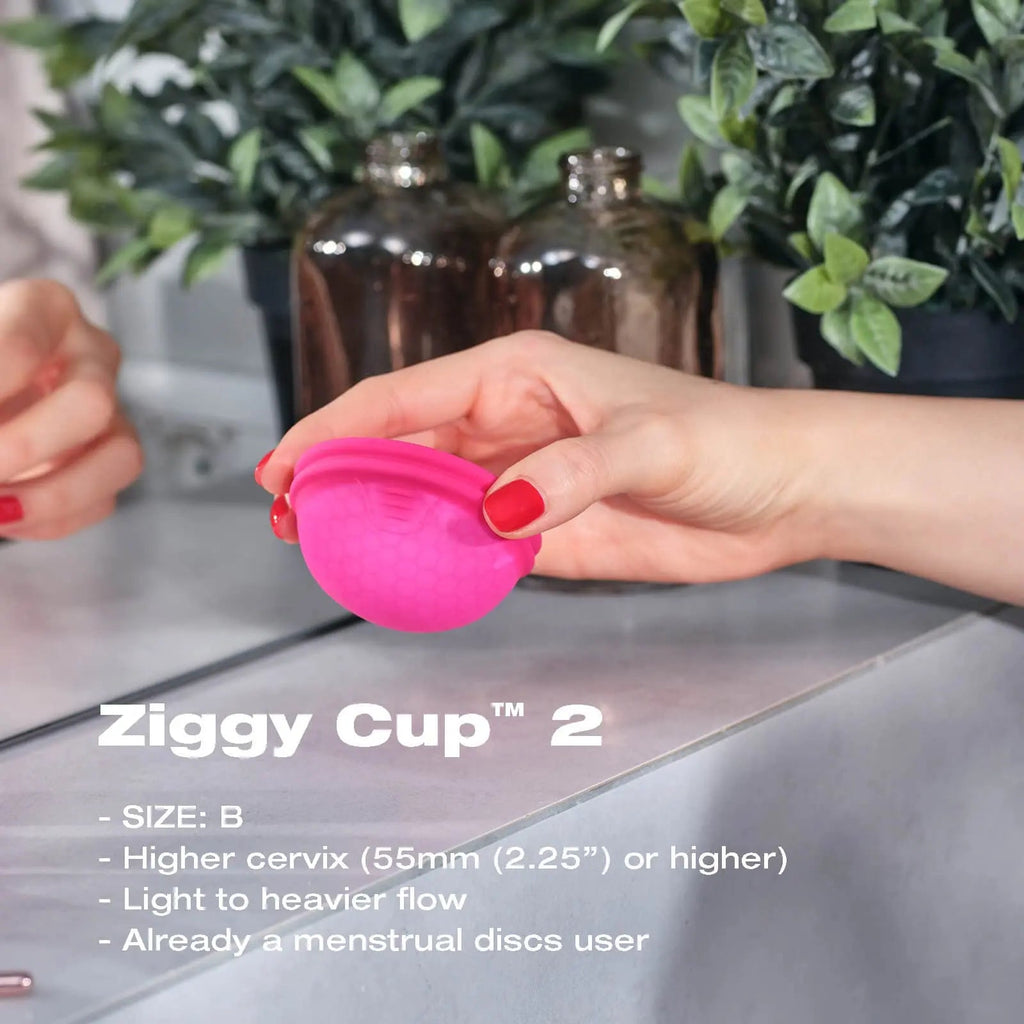 Intimina Ziggy Cup 2 - Extra-Thin Reusable Menstrual Disc, Period Cup, Disposable Menstrual Cup INTIMINA Au supplements