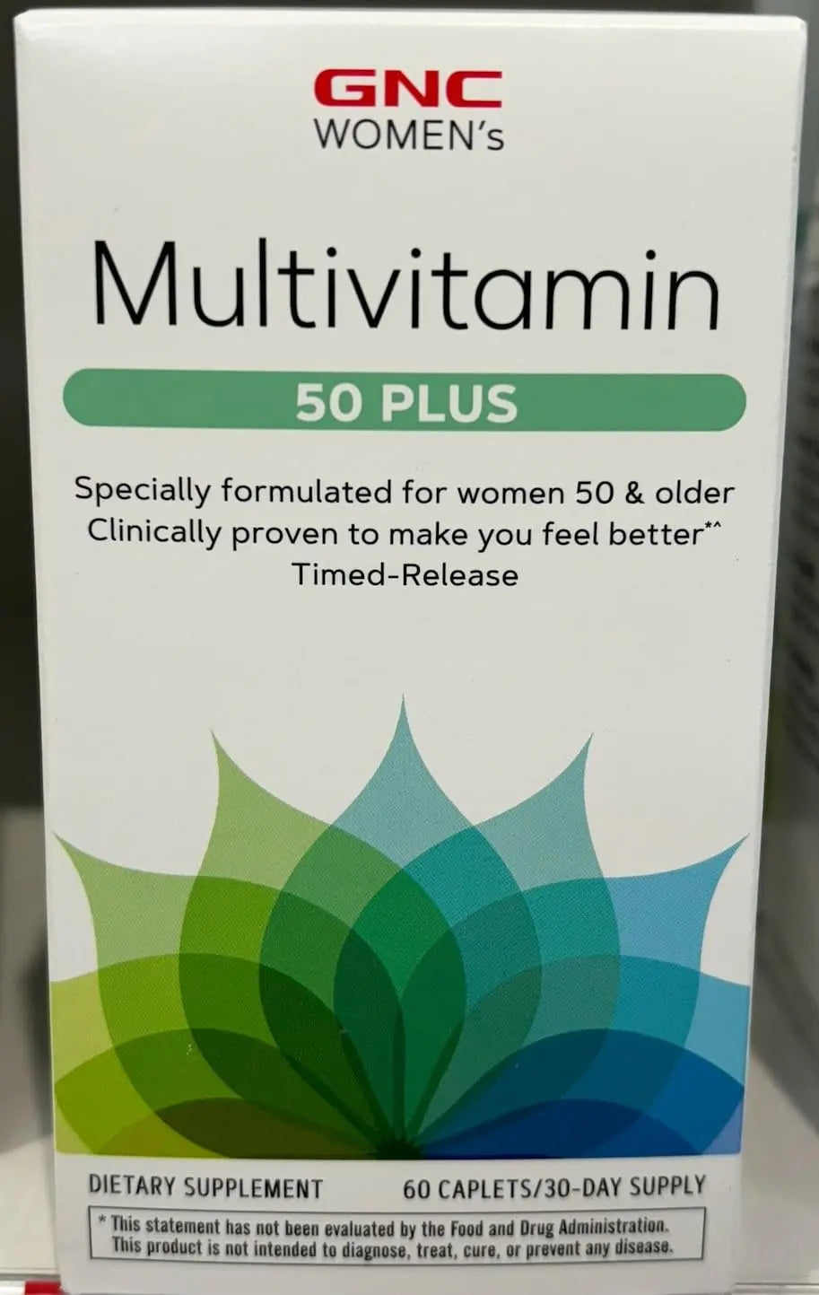 GNC Women's Multivitamin 50 Plus |Supports Bone, Eye, Memory, Brain and Skin Health GNC Au supplements