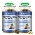 (2 Packs) Sugar Free Ashwagandha Filled Gummies w/Vitamin D3, Magnesium Glycinate, Rhodiola, Ultra Strength Ashwa Root Supplements for Women & Wen, for Relaxation, Energy, Cortisol Gummies Totaria Au supplements