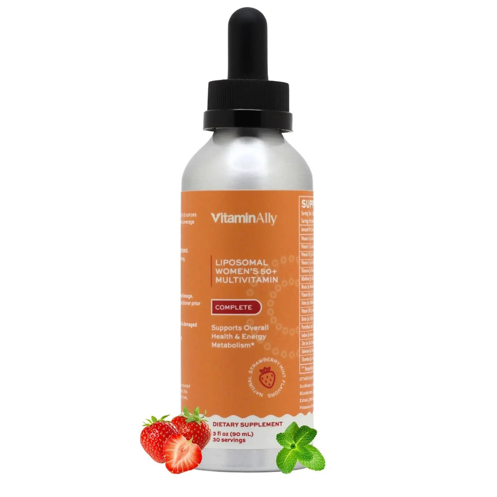 Vitaminally Women’s 50+ Liposomal Liquid Multivitamin – 16 Essential Vitamins & Minerals for Energy, Bone & Immune Support Vitaminally Au supplements