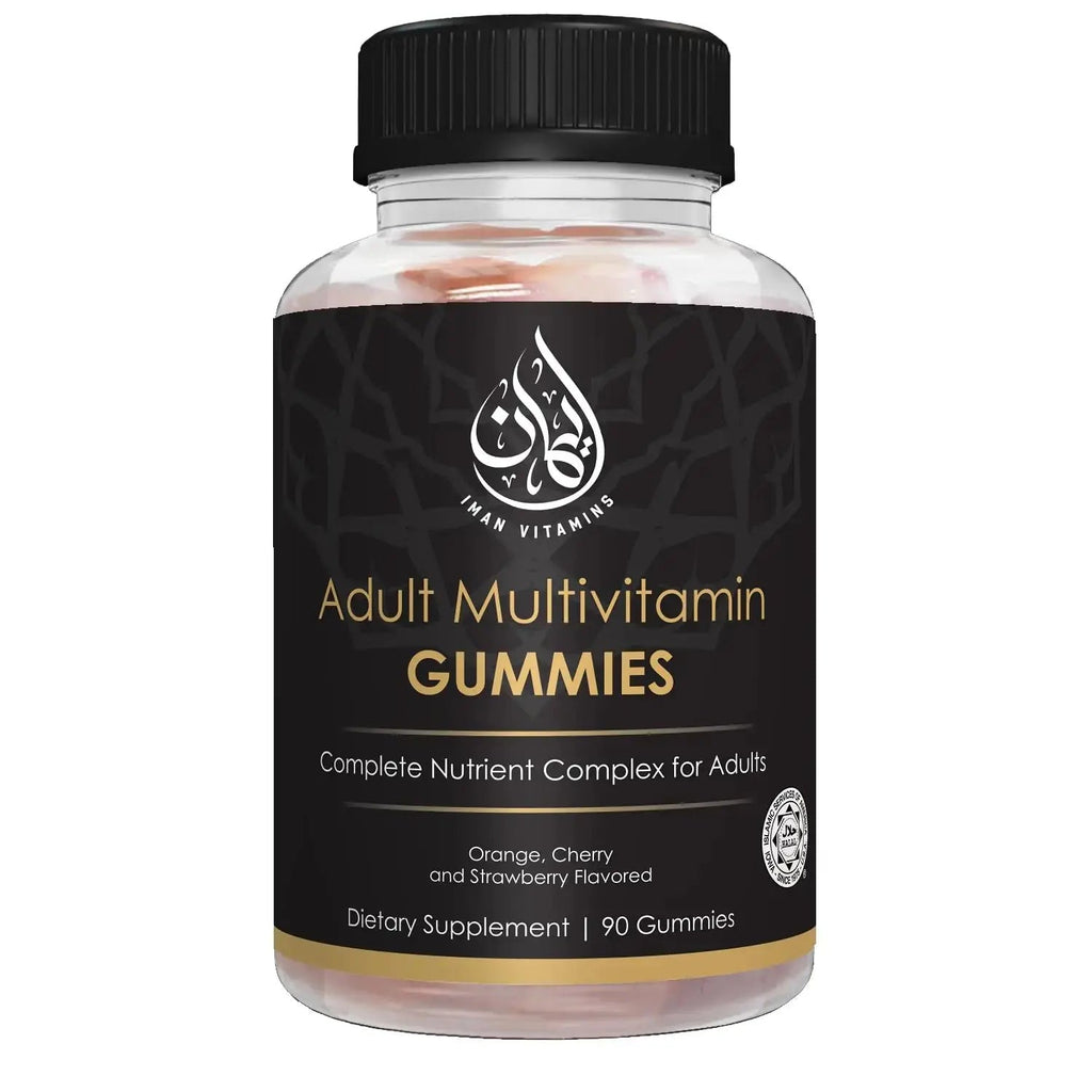 Iman Vitamins Halal Complete Complex Adult Multivitamin Gummies | Natural Immune Boost for Men & Women | Vegetarian & Non-GMO | Iman Vitamins Au supplements