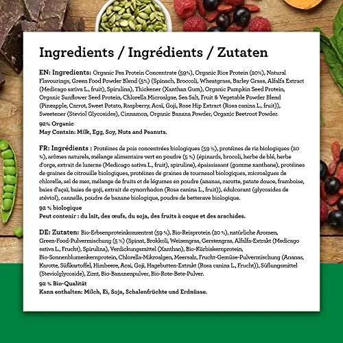 Amazing Grass Protein Superfood, Organic Vegan Protein Powder with Fruit and Vegetables Amazing Grass Au supplements