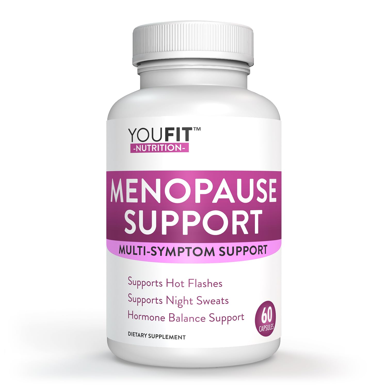 YouFit Nutrition Menopause Relief Capsules for Women - Natural Menopause Supplements for Women - Complete Day and Night Menopause Support - Reduces Hot Flashes, Stress, Night Sweats - 30 Servings YouFit Nutrition Au supplements