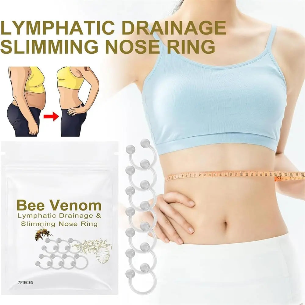 Bee Venom Lymphatic Drainage Nose Ring, Bee Venom Slimming Nose Ring, Bee Venom Lymphatic Drainage Generic Au supplements