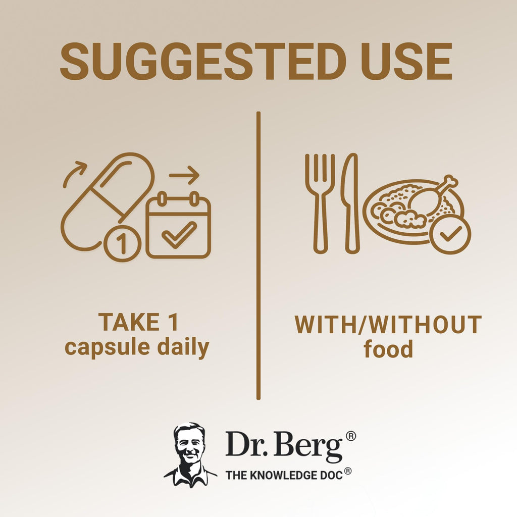 Dr. Berg Maximum Strength 2-in-1 Vitamin D3 K2 5,000 IU | Naturally Derived D3 | 4X Lab-Tested & Verified | High Absorption Formula
