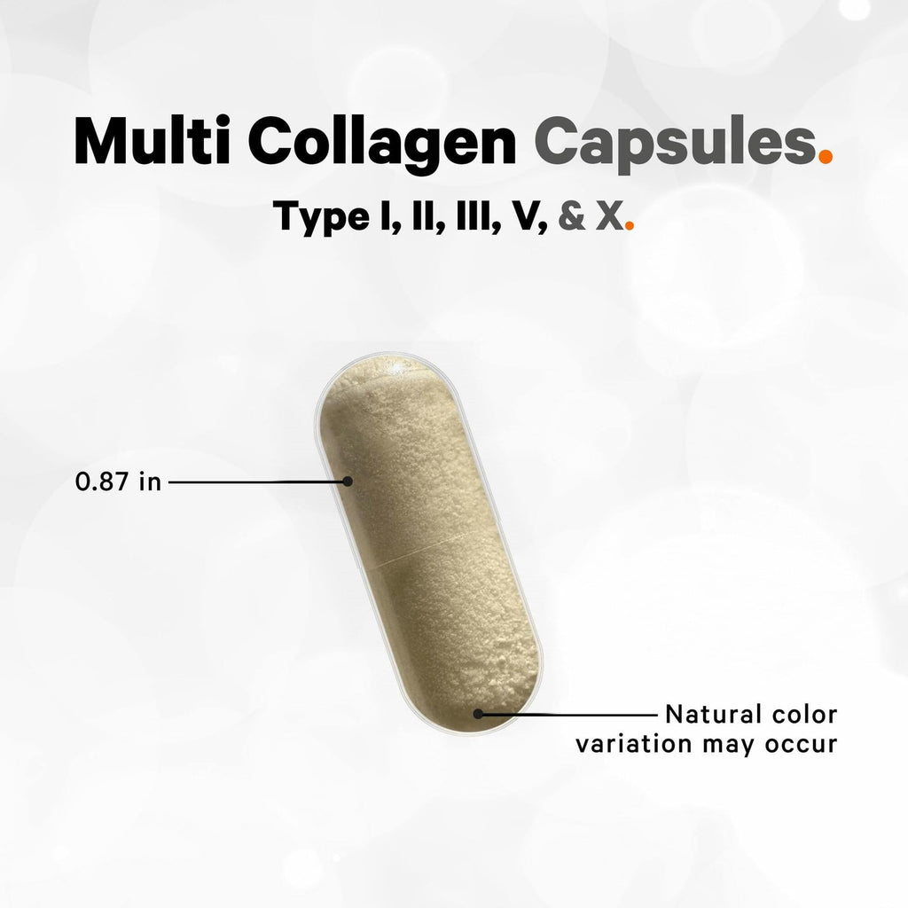 Codeage Multi Collagen Peptides Protein Capsules, 5 Collagen Types, Grass-Fed & Hydrolyzed Bovine Collagen Pills Supplement, Ashwagandha, Amla Berry Vitamins, Collagen Peptides - 90 Capsules Codeage Au supplements