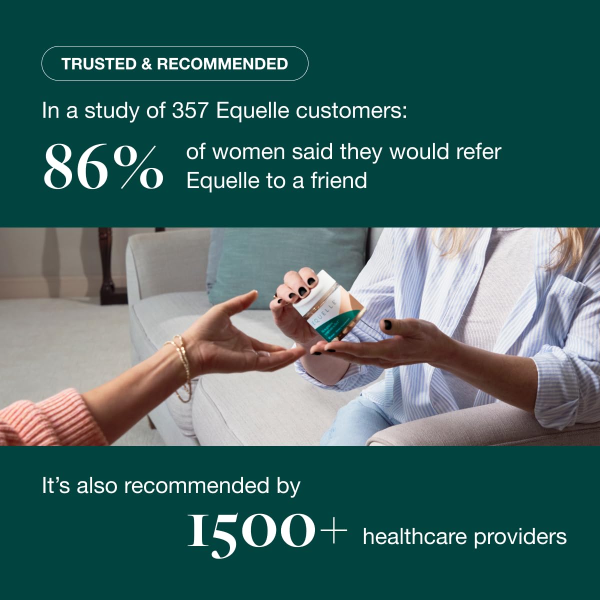 EQUELLE Multi-Symptom Perimenopause & Menopause Relief Relief from Hot Flashes, Muscle Aches & Supports More Sleep. Hormone-Free, Plant-Based S-Equol – 1 Month Supply (60 Tablets) EQUELLE Au supplements