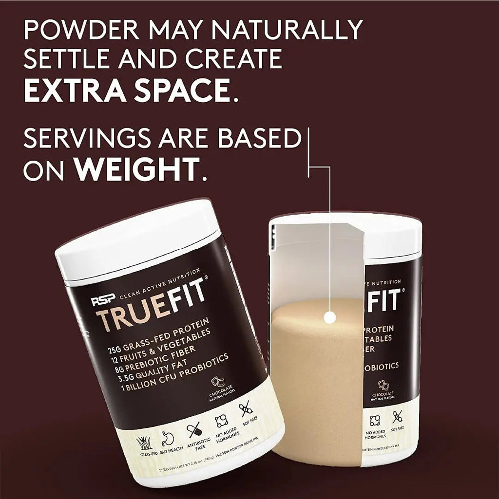 TrueFit Meal Replacement Shake Protein Powder, Grass Fed Whey + Organic Fruits RSP NUTRITION Au supplements