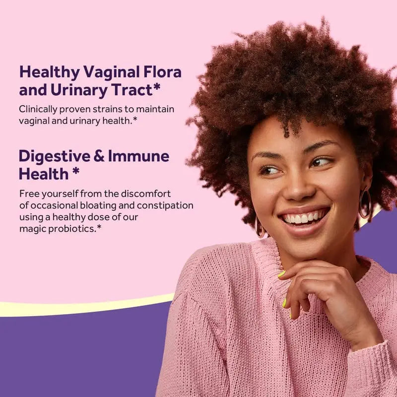 Doctor's Recipes Women’s Probiotic, 60 Caps 50 Billion CFU 16 Strains, with Organic Doctor's Recipes Au supplements