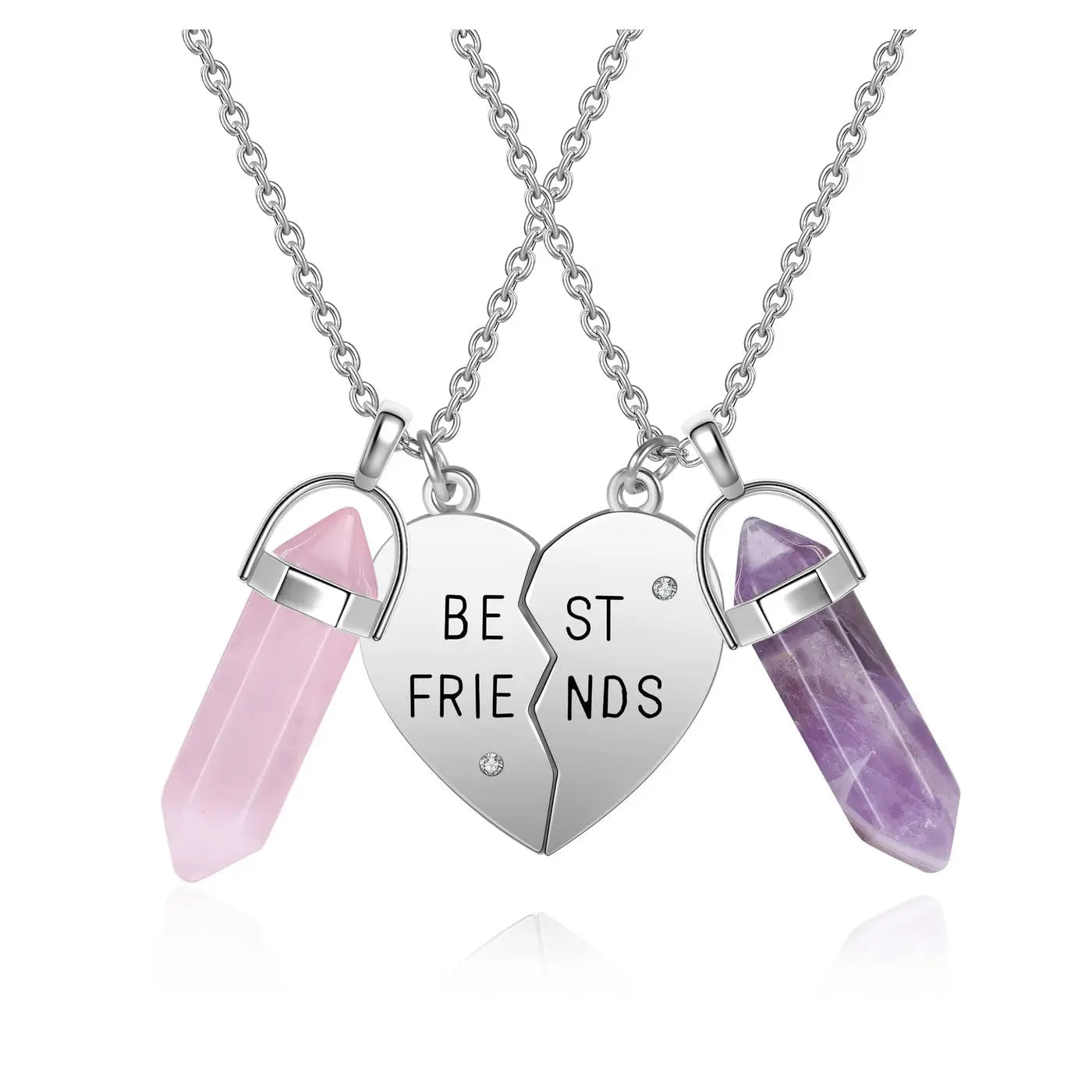 PESOENTH Best Friend Necklace for 2 Girls Gifts- BFF Friendship Necklaces Women Matching PESOENTH Au supplements