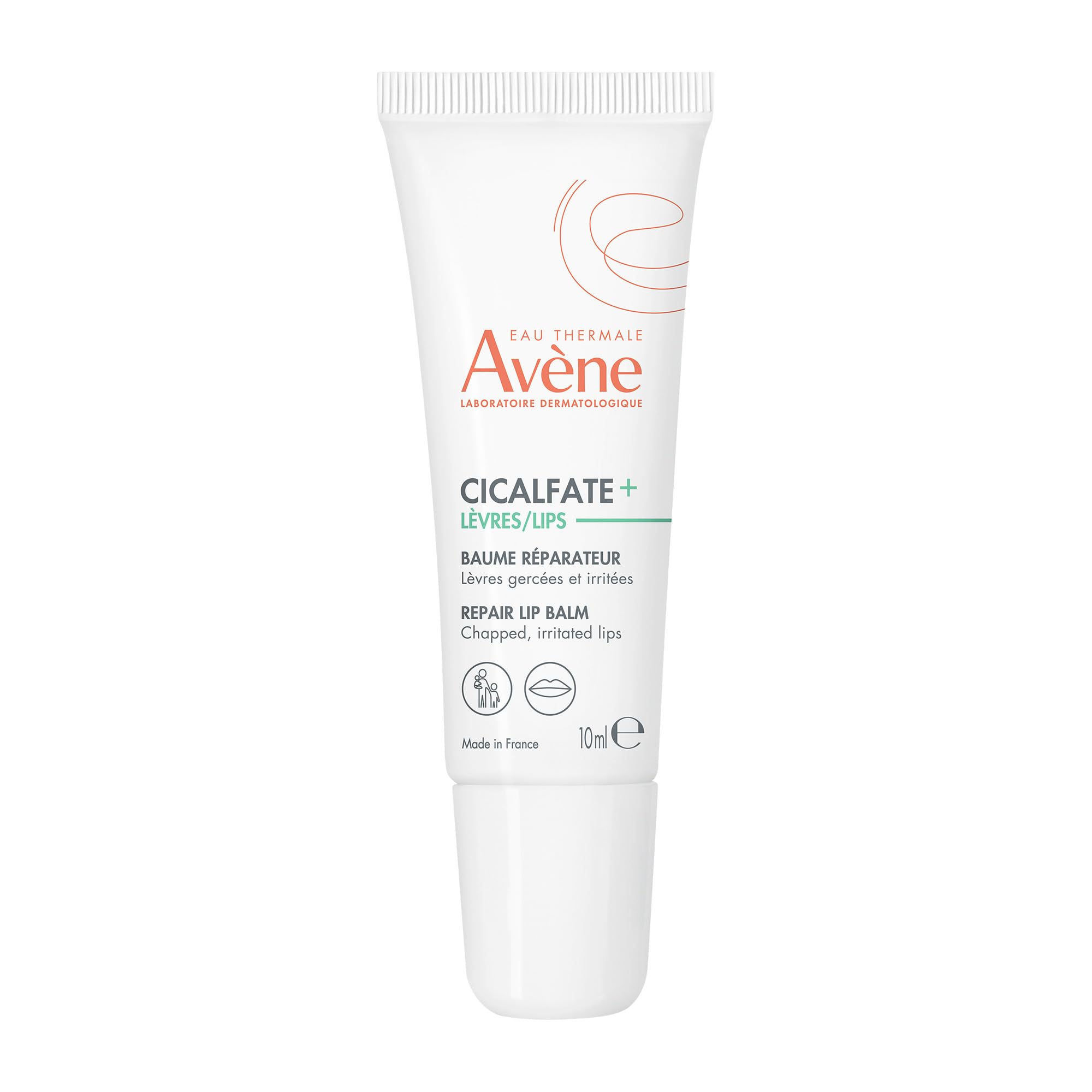 Avène Cicalfate Restorative Lip Cream, Long Lasting Moisture to Soothe Dry, Cracked Lips