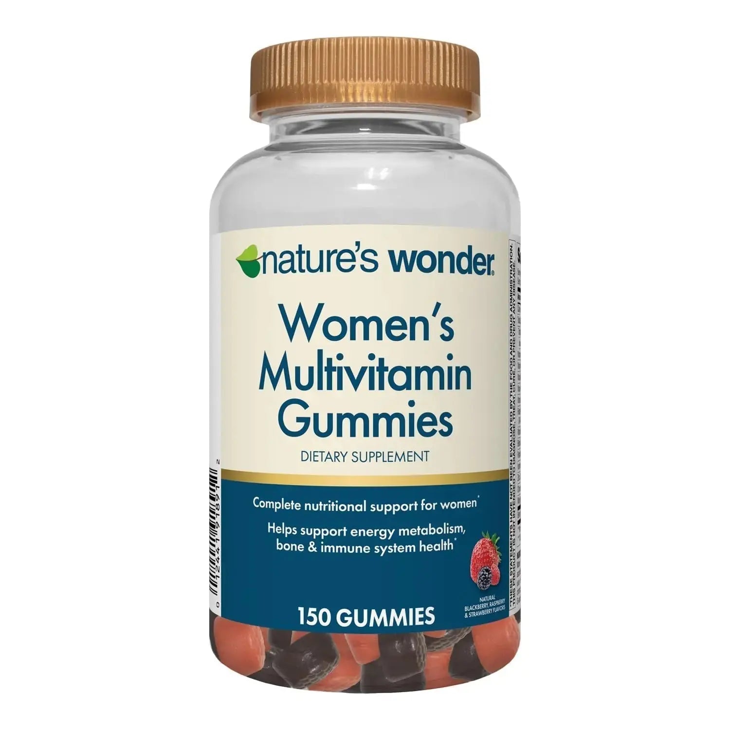 Nature's Wonder Women's Multivitamin Gummies, Supports Energy, Metabolism, Bone and Immune System Health Nature's Wonder Au supplements