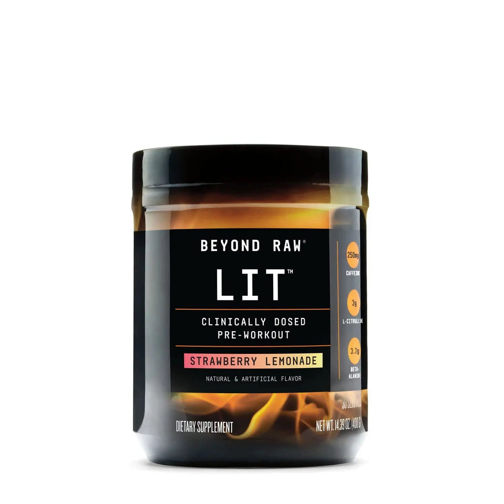 BEYOND RAW LIT | Clinically Dosed Pre-Workout Powder | Contains Caffeine, L-Citrulline BEYOND RAW Au supplements
