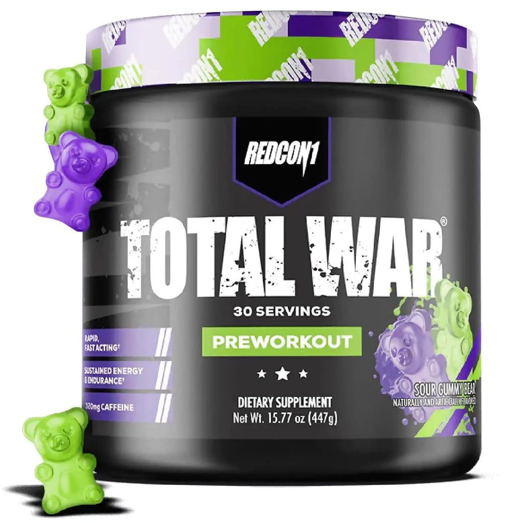 REDCON1 Total War Preworkout - Contains 320mg of Caffeine from Green Tea, Juniper REDCON1 Au supplements