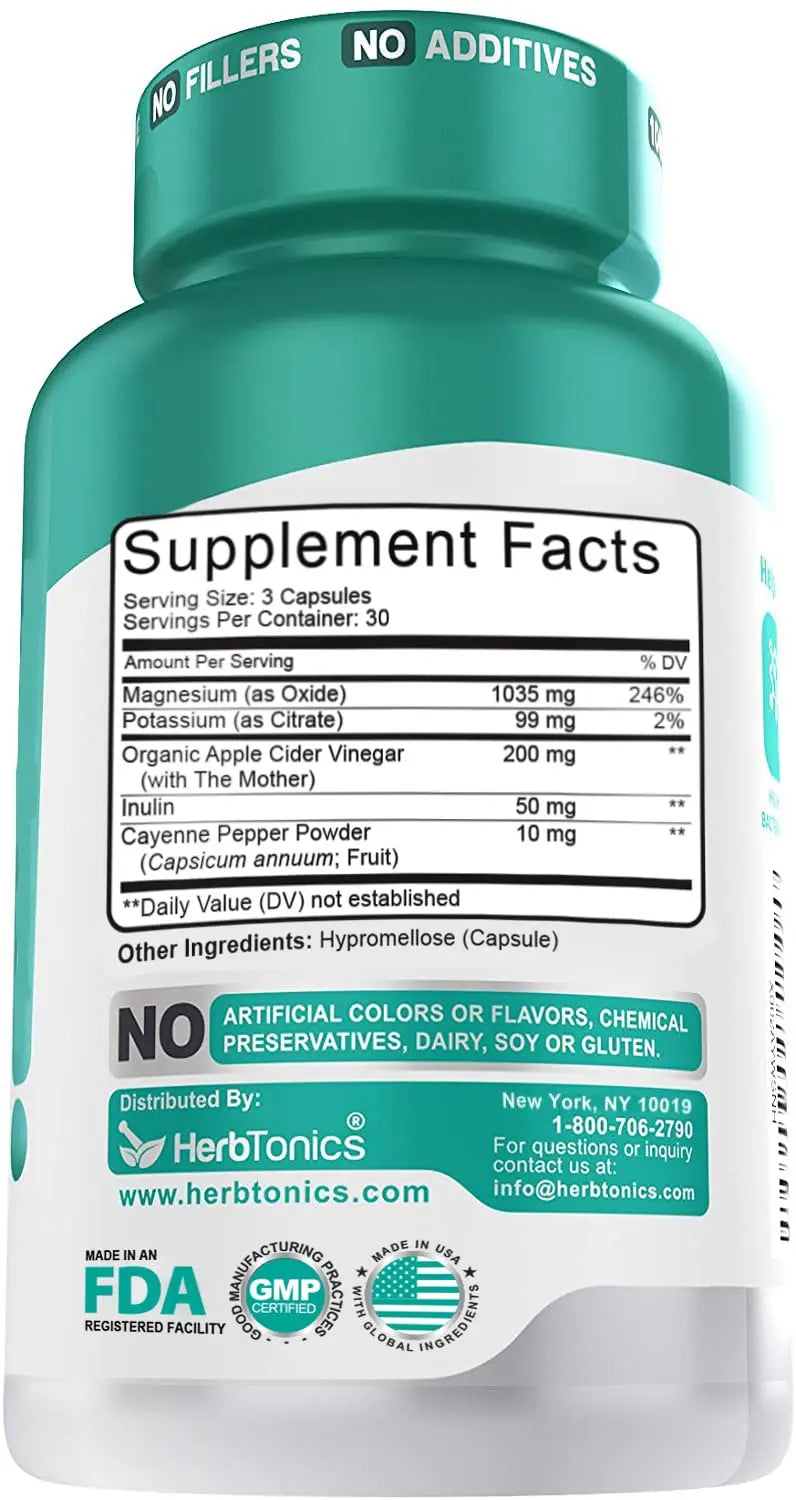 Herbtonics Oxygen Based Colon Cleanse and Detox Digestive System Formula | with Apple Herbtonics Au supplements