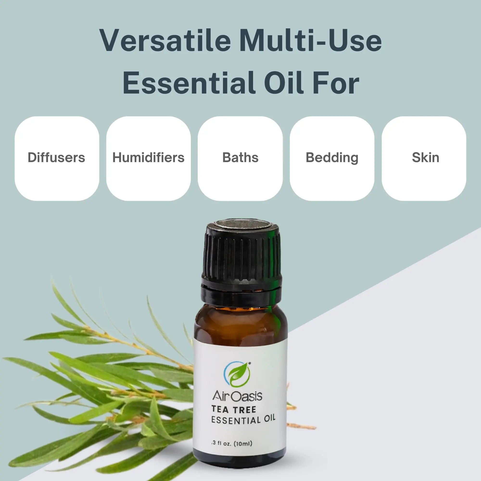 Air Oasis Premium Grade Essential Oils | 100% Pure Essential Oils Perfect for Diffuser, Humidifier Air Oasis Au supplements