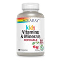 SOLARAY Childrens Vitamins & Minerals Complete Multivitamin for Kids Great Black Cherry Flavor SOLARAY Au supplements
