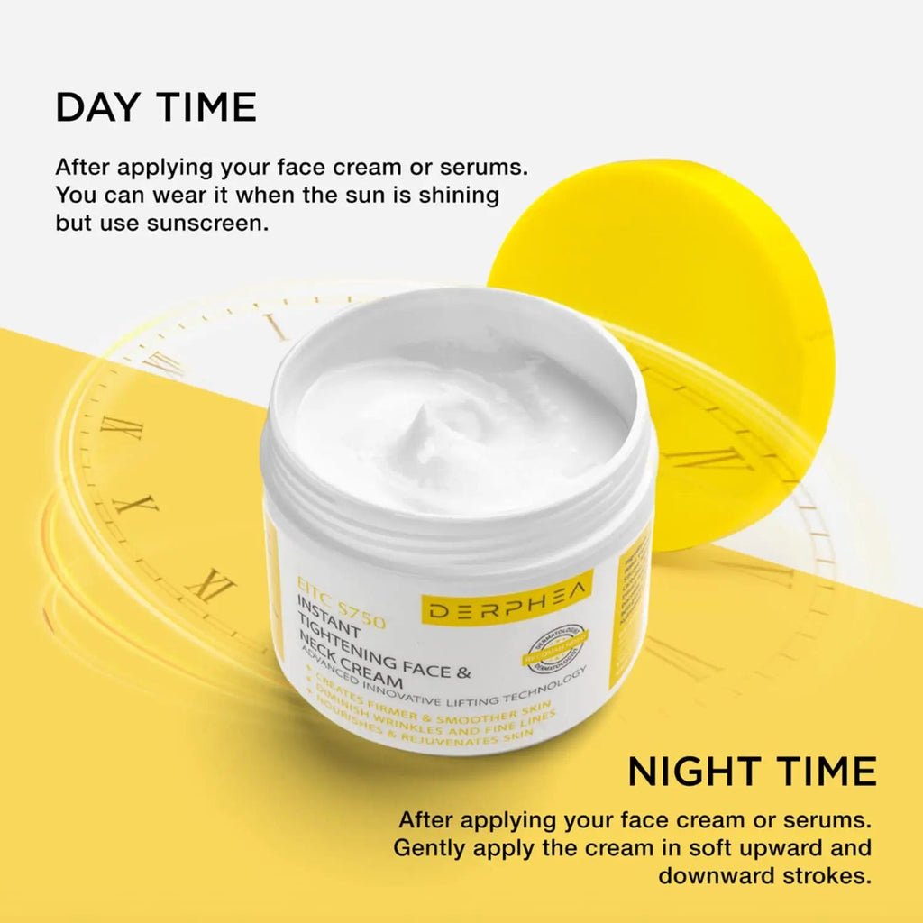 DERPHEA Neck Cream, Face Firming Cream, Face & Neck Cream, Advanced Skin Tightening DERPHEA Au supplements