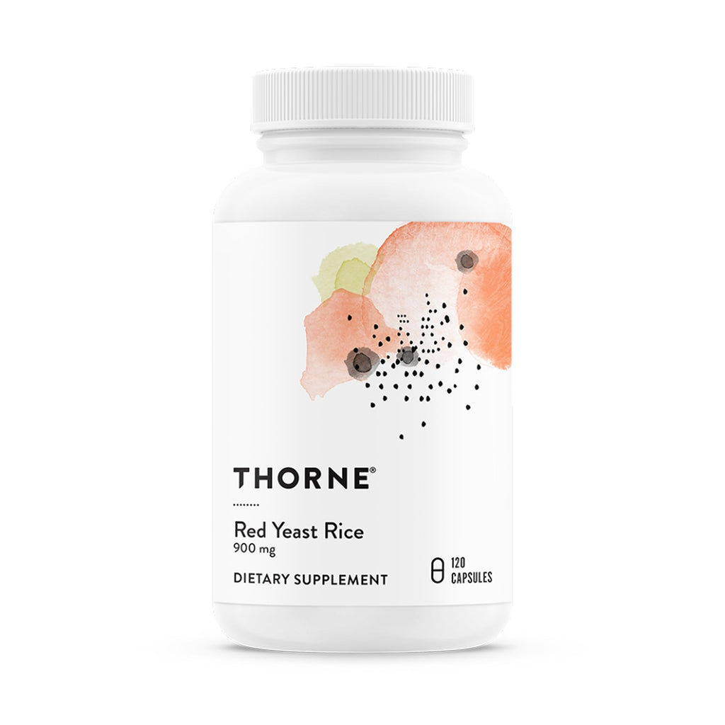 THORNE - Red Yeast Rice (Formerly Choleast-900) - Supports Healthy Cholesterol Levels Already in a Normal Range, Heart Health & Blood Pressure* - Gluten-Free, Dairy-Free - 120 Capsules THORNE Au supplements