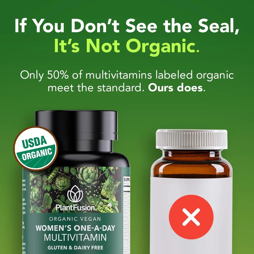 PlantFusion Organic Multivitamin for Women - One Daily Whole Food Blend Women's Multivitamin - Vegan PlantFusion Au supplements