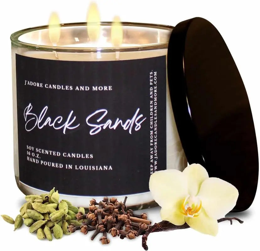 100% Soy Candles Clearance (16 Oz) - Hand Poured Scented with Essential Oil, Aromatherapy Candles Krewe Home Interiors Au supplements