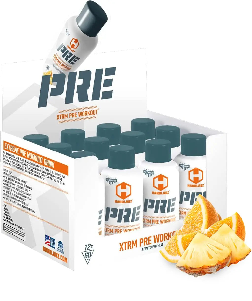 HARDLABZ PRE – Extra Strength Liquid Pre-Workout Energy Shot with Caffeine (250 mg) HARDLABZ Au supplements
