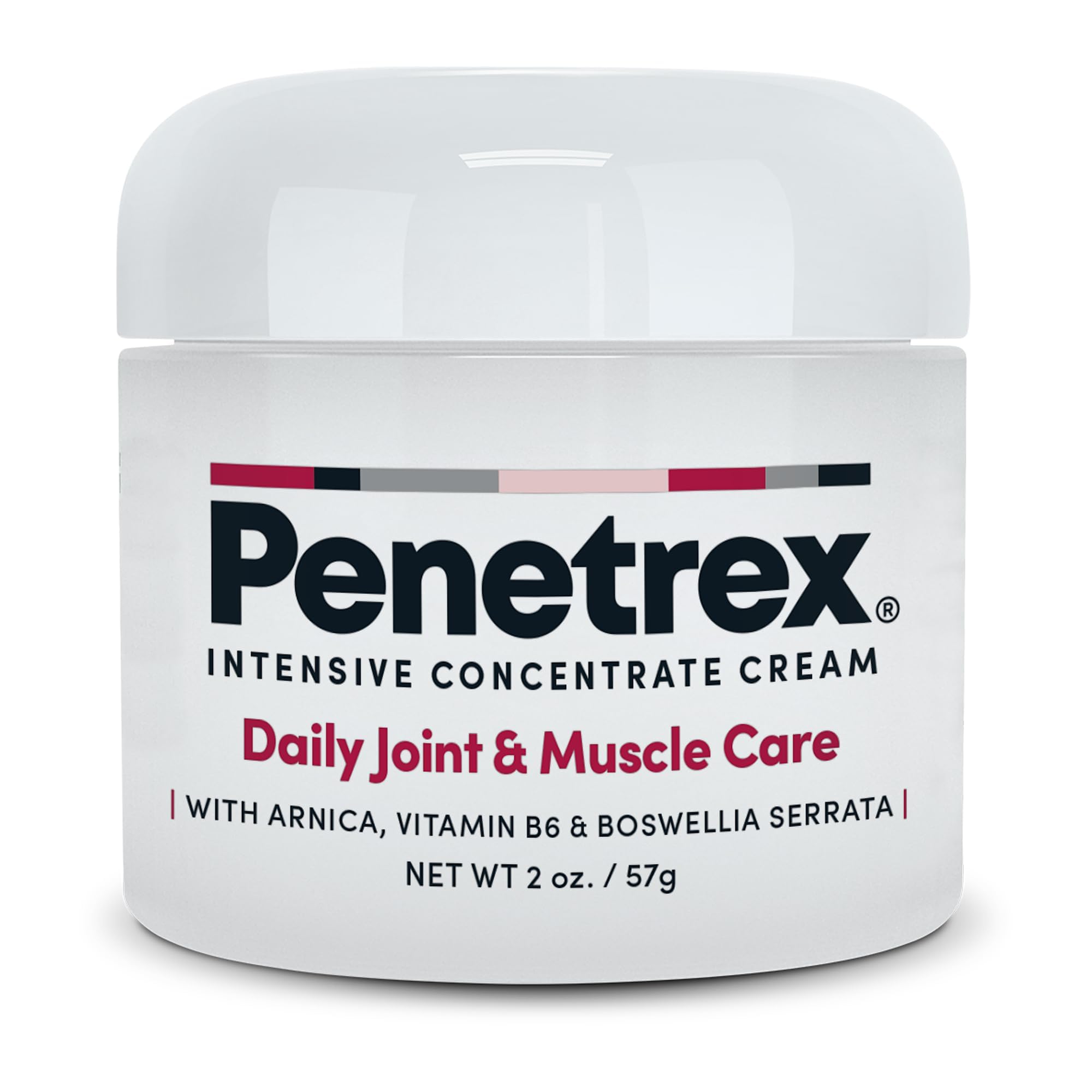 Penetrex Daily Joint & Muscle Care Cream – Soothing Botanical Formula with Arnica, Vitamin B6 & MSM – Lightweight Fast-Absorbing Cream for Everyday Movement - Non-Greasy - Light Scent- 2 oz Penetrex Au supplements