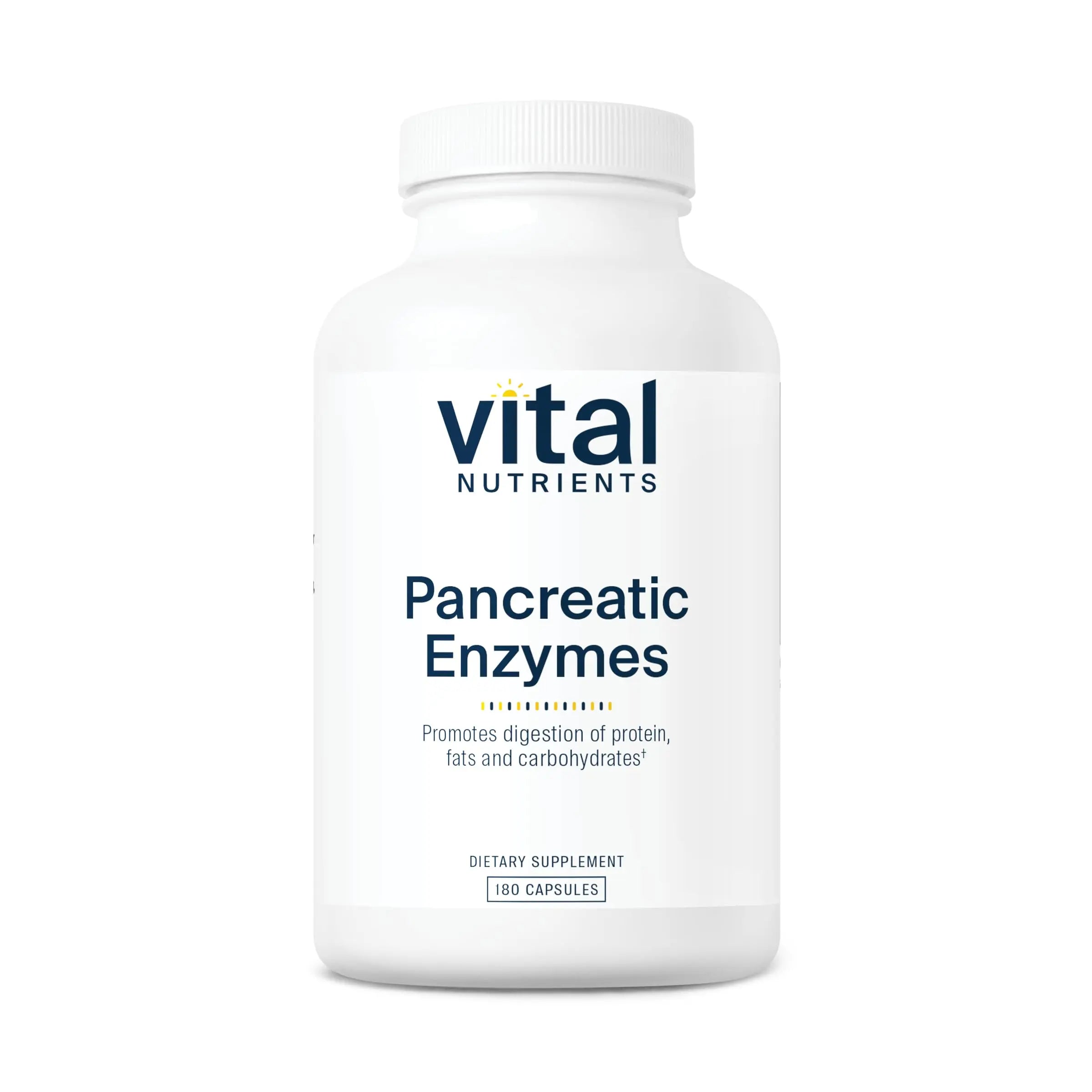 Vital Nutrients Pancreatic Enzymes 1000mg (Full Strength) | Pancreatin Digestion Supple Vital Nutrients Au supplements