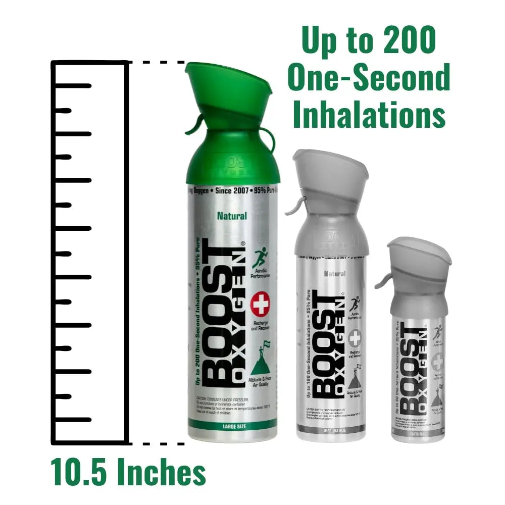 Boost Oxygen Supplemental Oxygen to Go | All-Natural Respiratory Support for Health, Wellness Boost Oxygen Au supplements