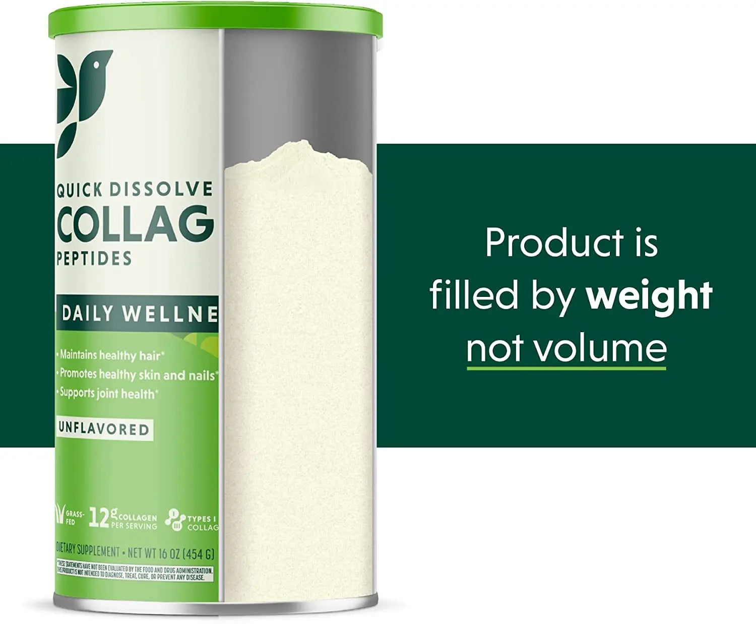 Great Lakes Gelatin Collagen Hydrolysate 454g (UK/EU Compliant can) (3) Great Lakes Gelatin Au supplements