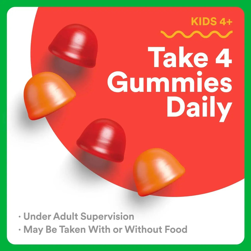 SmartyPants Organic Kids Multivitamin Gummies: Omega 3 (ALA), Vitamin D3, C, Vitamin B12, B6, A, K & Zinc for Immune Support, Biotin SmartyPants Au supplements