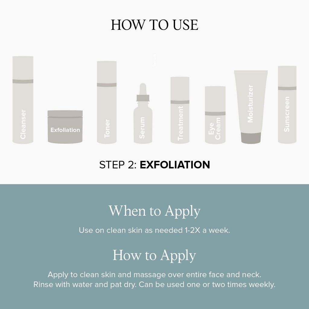 DRMTLGY Microdermabrasion Scrub – Gentle Facial Exfoliating Scrub to Smooth & Polish Skin