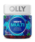 OLLY Laser Focus Gummy, Ginseng, Alpha GPC, B Vitamins, 36 Count & Men's Multivitamin Gummy, Vitamins A C D E B, Zinc, 90 Count OLLY Au supplements