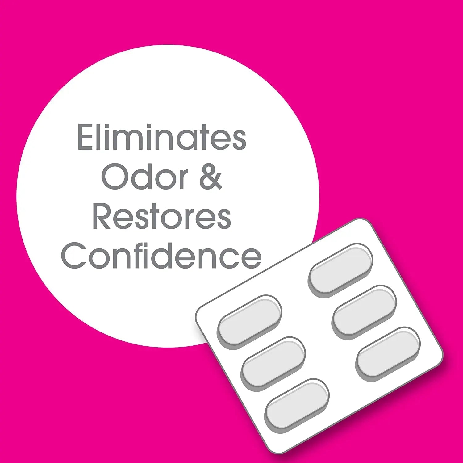 vH essentials Vaginal Odor Treatment with Vitamin C, Boric Acid Suppositories Alternative vH essentials Au supplements