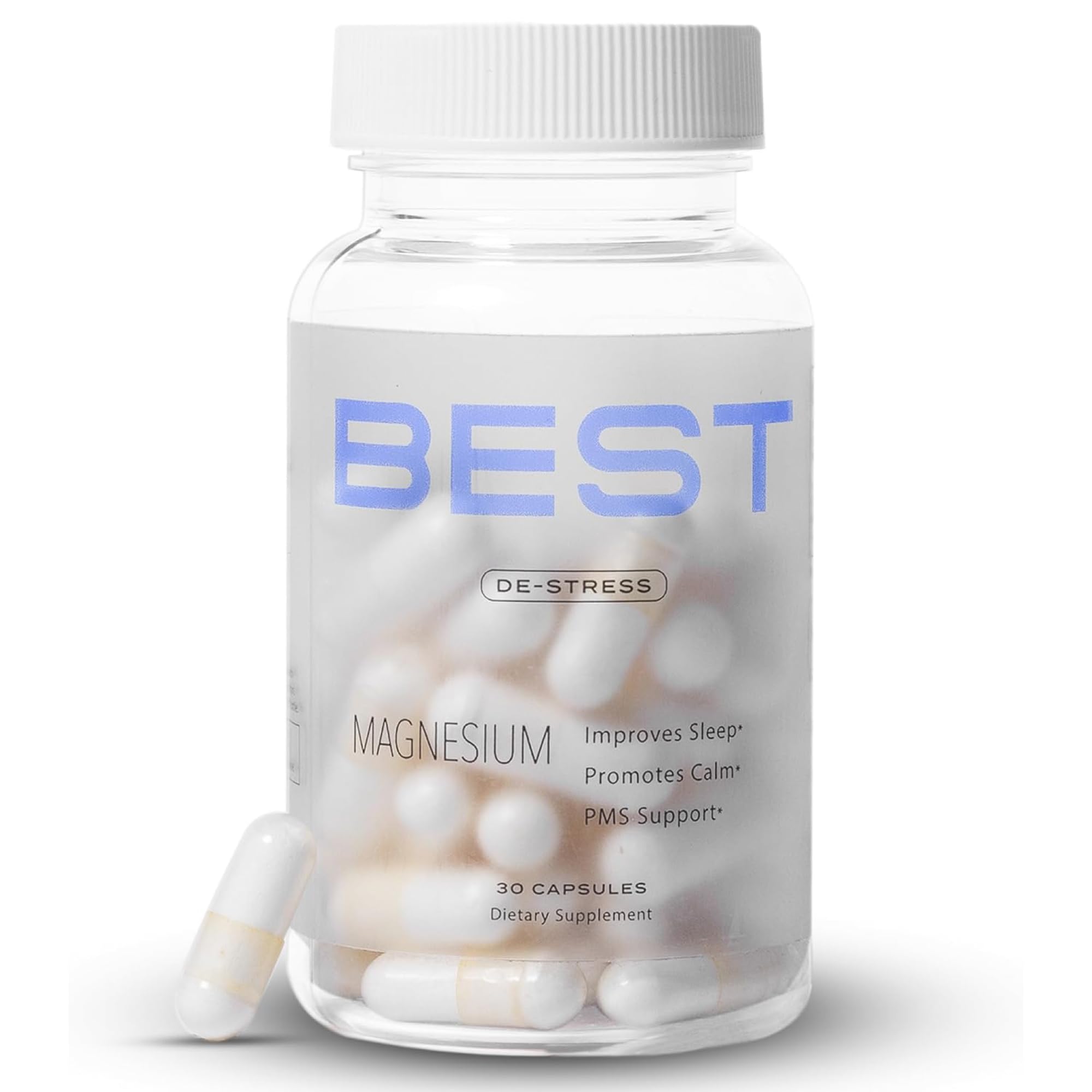BEST Magnesium Glycinate Supplement for Women - High Absorption, Breakthrough for Sleep, Stress - Menopause Symptoms, Magnesium for Women Over 40 - Gentle on Stomach, Non-GMO, Vegan - 30 Day Supply BEST Supplements Au supplements