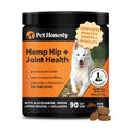Hemp Hip & Joint Supplement for Dogs - Hemp Oil & Powder - Glucosamine Chondroitin for Dogs, Turmeric, MSM, Green-Lipped Mussel, Supports Mobility, May Reduce Discomfort (Bacon) Pet Honesty Au supplements