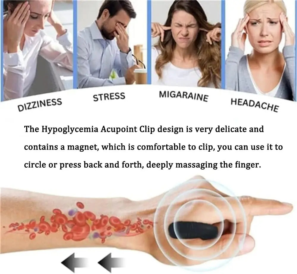 Hypoglycemic Acupoint Clip-Hypoglycemia Acupoint Clip, Sugar Control Li4 Acupressure Point Clip KOSIMI Au supplements