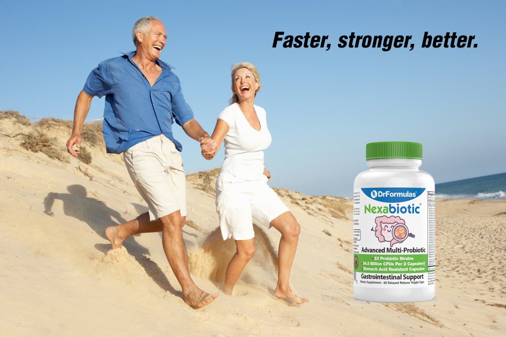 DrFormulas Nexabiotic 23 Multi Probiotic for Women and Men - Dr. formulated with Lactobacillus Acidophilus, Bifidobacterium Infantis, Saccharomyces Boulardii, 17.25 Billion CFUs DrFormulas Au supplements
