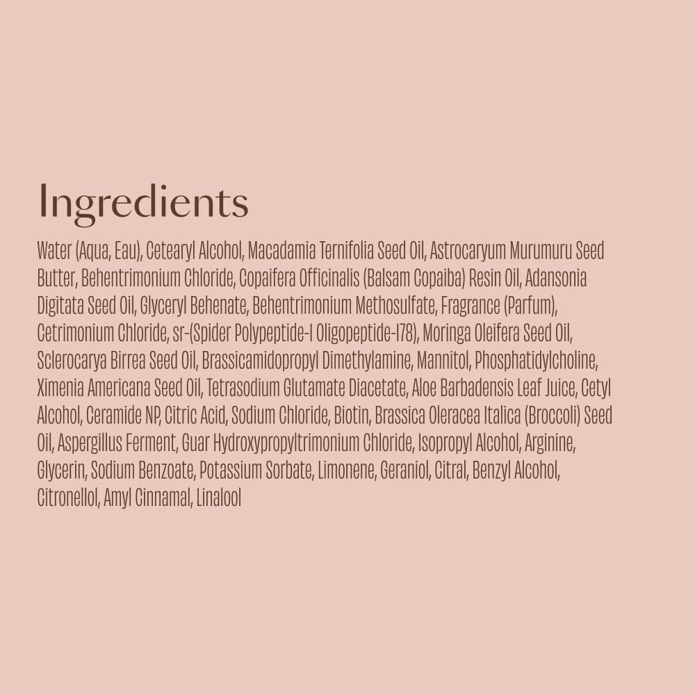 VEGAMOUR HYDR-8 Hydrate and Repair Conditioner - Hydrating Conditioner with Marula Oil, Moringa Oil, Ceramides & Biotin, Natural Conditioner for Dry Hair VEGAMOUR Au supplements