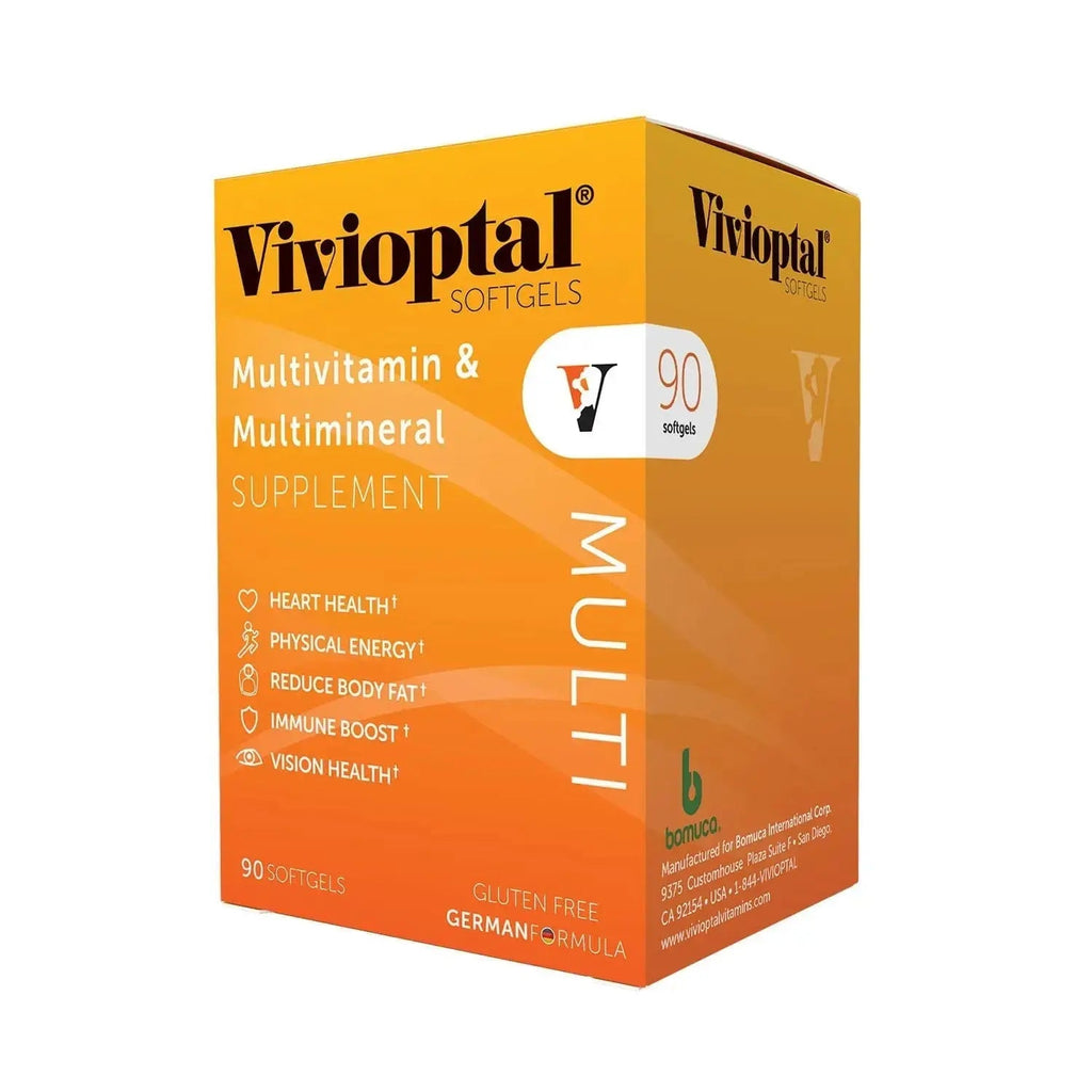 Vivioptal Multi, 90 Softgels (1 Year Supply), Multivitamin & Multimineral, Gluten Free, German Formula Vivioptal Vitamins Au supplements