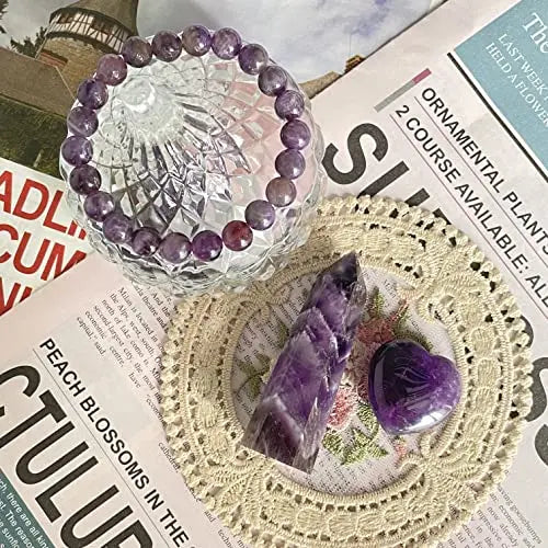 Goplemo Crystals and Healing Stones Gift Set, Amethyst Healing Crystals Set for Reiki Meditation Goplemo Au supplements