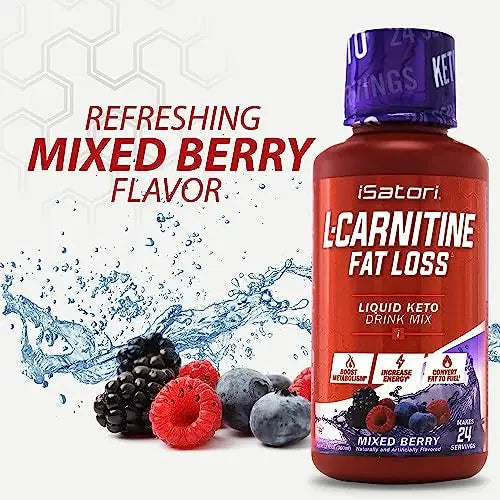 iSatori L-Carnitine Liquid Metabolic Enhancer and Energy Booster - Health and Fitness iSatori Au supplements