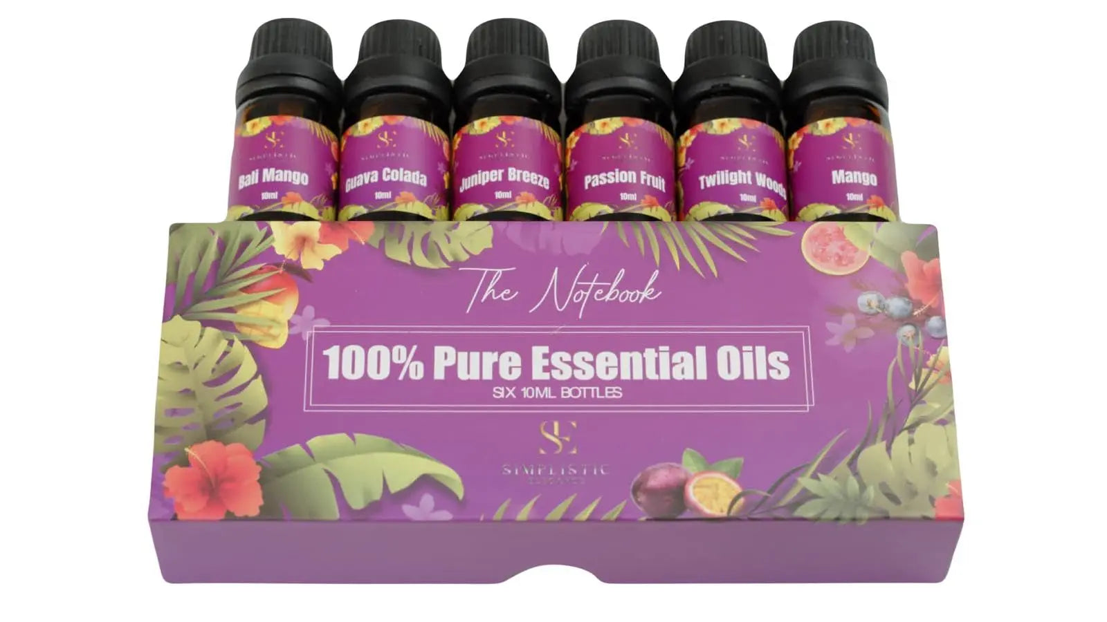 Simplistic Elegance Essential Oils Set - Top 6 Natural Aromatherapy Oils for Diffusers Humidifier Massage Simplistic Elegance Au supplements