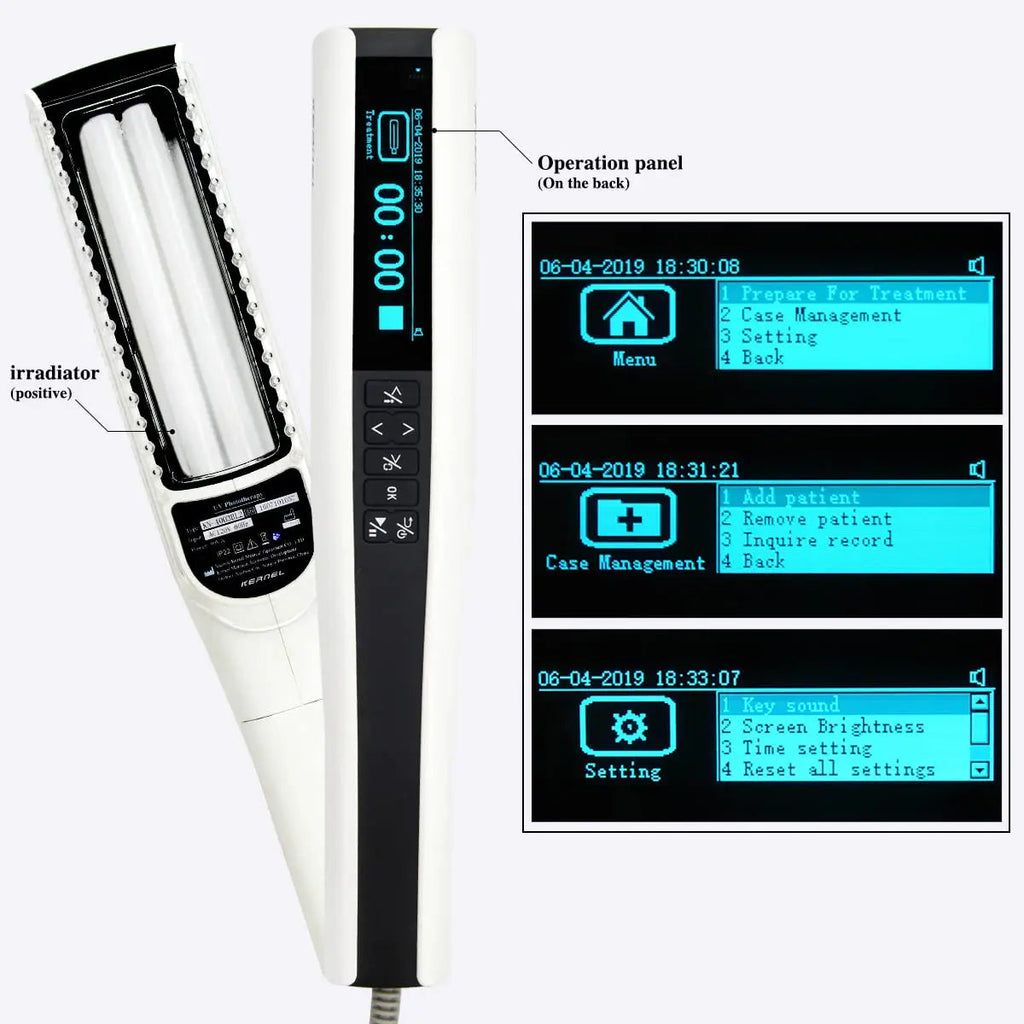 AUSPA UV Phototherapy Lamp Light Home Use Portable AUSPA Au supplements